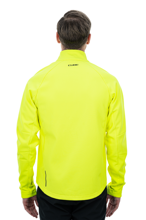Cube ATX CMPT Softshell Safety Kerékpáros Széldzseki - sárga