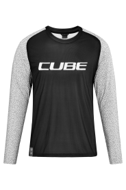 Cube Vertex Hosszúujjú Kerékpáros Mez - fekete