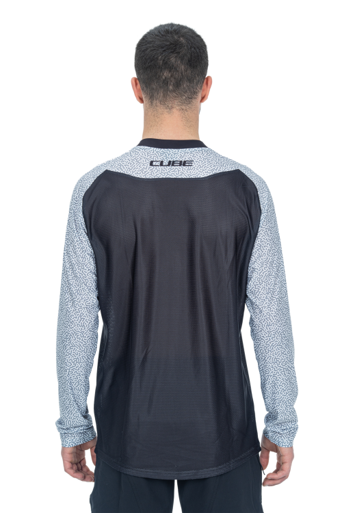 Cube Vertex Hosszúujjú Kerékpáros Mez - fekete