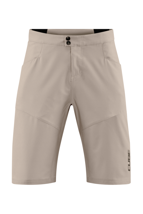 Cube ATX CMPT Baggy Kerékpáros Rövidnadrág - szürke