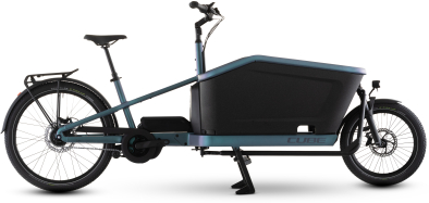 Cube Cargo Hybrid Comfort Pro 800 Elektromos Cargo Teherszállító Kerékpár - smaragdgrey´n´reflex - kék