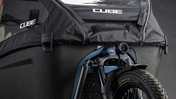 Cube Cargo Hybrid Comfort Pro Family 800 smaragdgrey´n´reflex 26"/20" 2027 Elektromos Light Hardtail MTB Kerékpár - kék