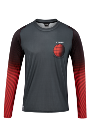 Cube Vertex Hosszúujjú Kerékpáros Mez - szürke