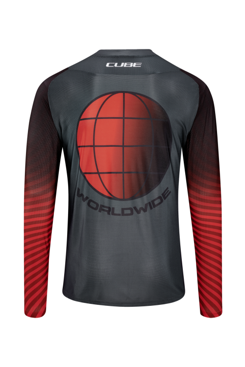 Cube Vertex Hosszúujjú Kerékpáros Mez - szürke