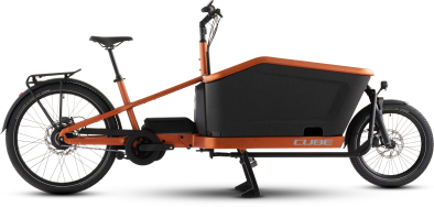 Cube Cargo Hybrid Comfort SLX 800 Elektromos Cargo Teherszállító Kerékpár - rustorange´n´reflex - narancssárga