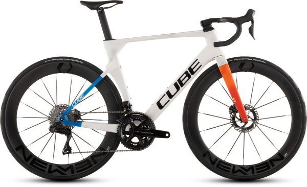 Cube Litening AERO C:68X SLT Országúti Kerékpár - teamline - fehér