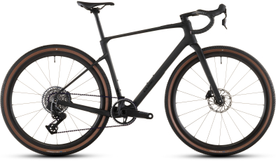 Cube Nuroad C:62 EXC Gravel Kerékpár - carbon´n´crisscross - fekete