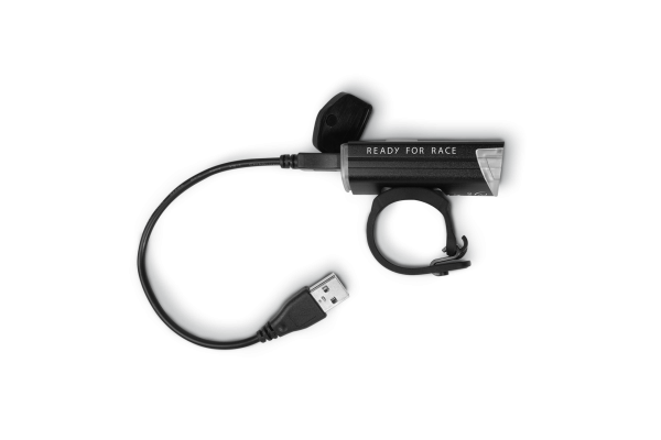 Cube RFR Power Light 300 USB Kerékpár Első Lámpa - fekete