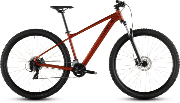 Cube Aim ONE 29" Hardtail MTB Kerékpár - sundowner´n´black - piros
