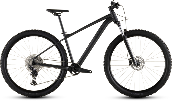 Cube Aim SLX 29" Hardtail MTB Kerékpár - slateblack´n´black - fekete