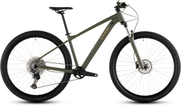Cube Aim SLX 27,5" Hardtail MTB Kerékpár - dustyolive´n´gold - zöld