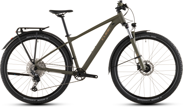 Cube Aim SLX FE 27,5" Hardtail MTB Kerékpár - dustyolive´n´gold - zöld