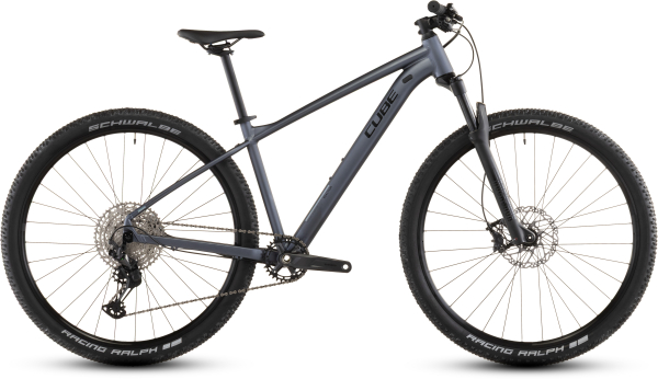 Cube Reaction SLX 29" Hardtail MTB Kerékpár - metalicgrey´n´black - szürke