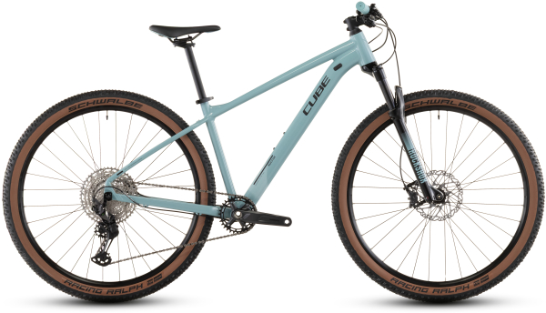 Cube Reaction SLX 29" Hardtail MTB Kerékpár - tealgrey´n´black - kék