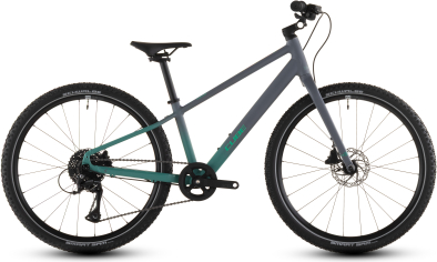 Cube Numove 240 Disc lavagrey´n´coolgreen 24 2027 Gyerek Kerékpár - szürke