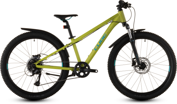 Cube Acid 240 Disc FE lizard´n´blue 24" 2027 Gyerek Kerékpár - zöld
