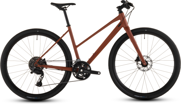 Cube Nulane Race Trapeze Fittness Kerékpár - amber´n´black - narancssárga