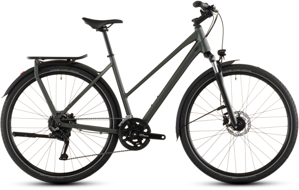 Cube Kathmandu ONE Trapeze Onroad Trekking Kerékpár - sagebrushgreen´n´green - zöld