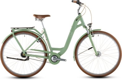 Cube Aruba Easy Entry Onroad Trekking Kerékpár - cactus´n´brown - zöld