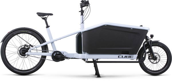 Cube Cargo Hybrid 500 Wh Teherszállító Elektromos Kerékpár - flashwhite´n´black - fehér