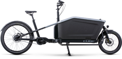 Cube Cargo Dual Hybrid 1000 Wh Teherszállító Elektromos Kerékpár - flashgrey´n´black - szürke