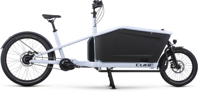 Cube Cargo Dual Hybrid 1000 Wh Teherszállító Elektromos Kerékpár - flashwhite´n´black - fehér