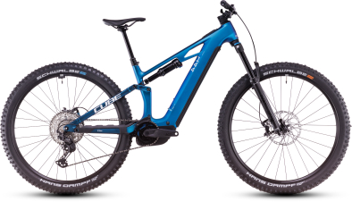 Cube Stereo Hybrid ONE44 HPC SLX C:62 Carbon 800 Wh 29 Elektromos Fully MTB Kerékpár - nebula´n´white - kék