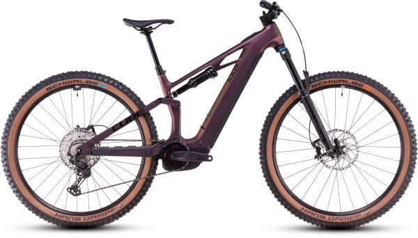 Cube Stereo Hybrid ONE44 HPC SLX C:62 Carbon 29" 800 Wh Elektromos Fully MTB Kerékpár - molotov´n´black - piros