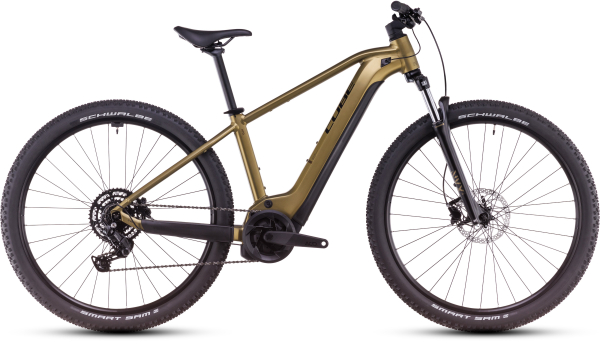 Cube Reaction Hybrid Performance 625 Wh 29" Elektromos MTB Kerékpár - goldenlime´n´black - arany