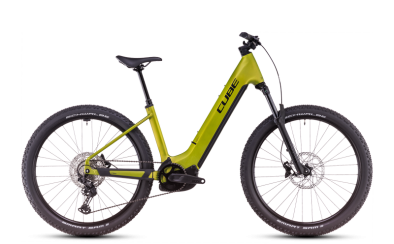 Cube Reaction Hybrid Race EE 800 Wh 27,5 Elektromos Offroad Cross Trekking Kerékpár - zöld