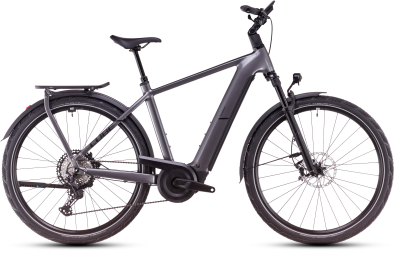 Cube Kathmandu Hybrid SLX 800 Wh 28 Elektromos Trekking Kerékpár - graphite´n´black - szürke