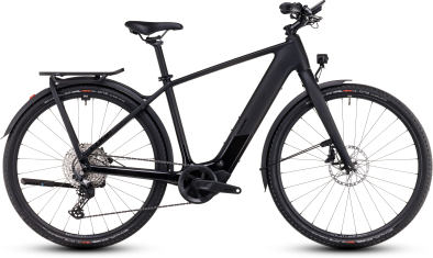 Cube Kathmandu Hybrid C:62 SLX 400X Carbon Könnyű Elektromos Trekking Kerékpár - carbon´n´black - fekete