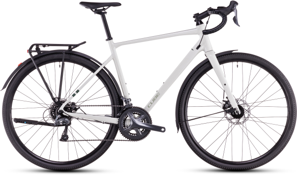 Cube Nuroad ONE FE Gravel Kerékpár - desertstone´n´green - fehér