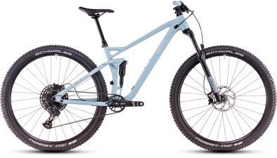 Cube Stereo ONE22 Pro 27,5 Fully MTB Kerékpár - skylightblue´n´white - kék