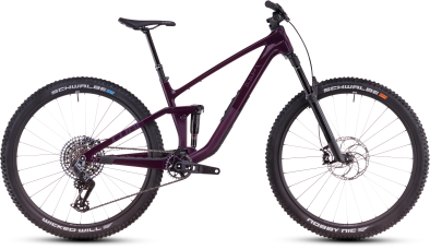 Cube Stereo ONE44 C:68X SLX 29 Carbon Fully MTB Kerékpár - liquidviolet´n´black - lila