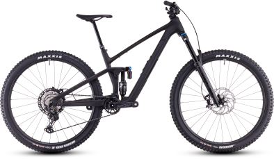 Cube Stereo ONE55 C:62 SLX 29 Carbon Fully MTB Kerékpár - blackline - fekete