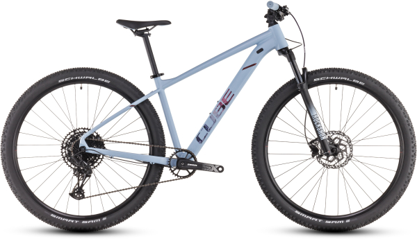 Cube Attention SLX 27,5" MTB Kerékpár - pidgeonblue´n´rubyred - kék