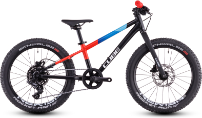 Cube Reaction Pro 20 Gyerek Kerékpár - black´n´blue´n´red - fekete