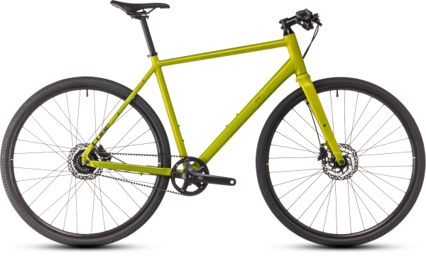 Cube Editor Race Városi Kerékpár - lizard´n´black - zöld