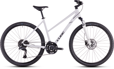 Cube Nature Pro Trapeze Offroad Cross Trekking Kerékpár - cotton´n´grey - szürke