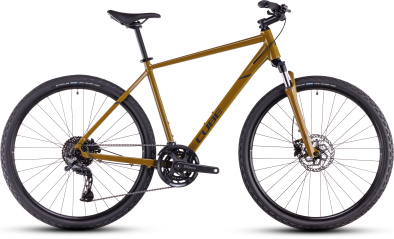 Cube Nature Pro Offroad Cross Trekking Kerékpár - willowgreen´n´black - zöld