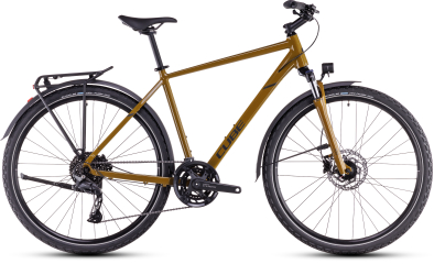 Cube Nature Pro Offroad Cross Trekking Kerékpár - willowgreen´n´black - zöld