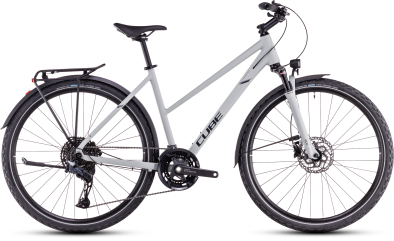 Cube Nature EXC Trapeze Offroad Cross Trekking Kerékpár - seasalt´n´pyrite - szürke