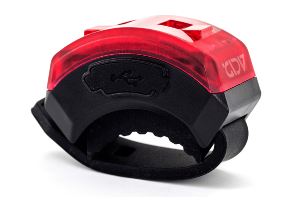 Cube Acid Pro 30 USB Kerékpár Lámpaszett - fekete