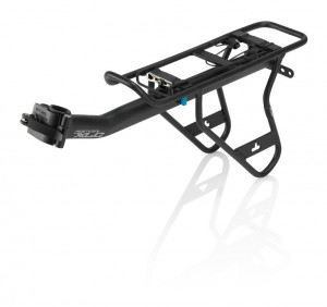 XLC RP-R12 Carry More Kerékpár Csomagtartó 25,4-31,8mm Nyeregcsőre - fekete