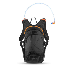 Source Fuse Kerékpáros Hátizsák Italtartóval - fekete - narancssárga
