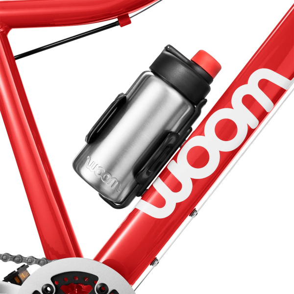 Woom Glug Kerékpáros Kulacs Tartóval - ezüst
