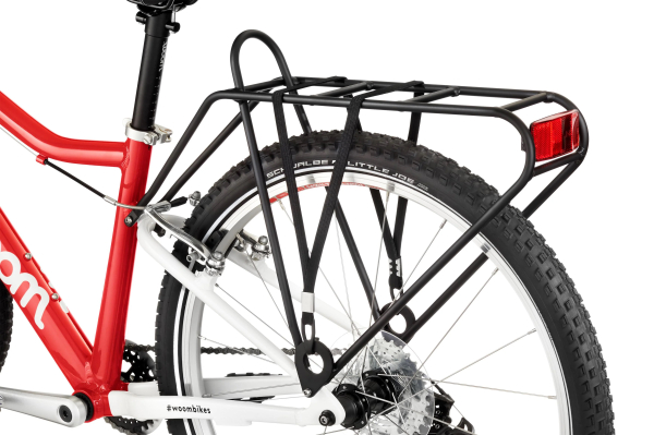 Woom 3 Pickup 16" Gyermek Kerékpár Csomagtartó - fekete