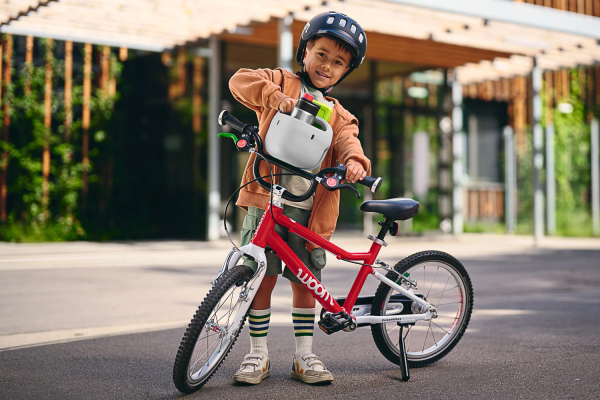 Woom Pop Gyerek Levehető Kerékpár Első Kosár - rózsaszín
