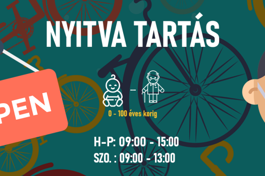 Teljes nyitvatartási időben várunk szeretettel